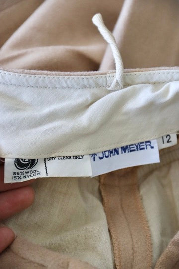 John Meyer Tan Pants and Top Set
