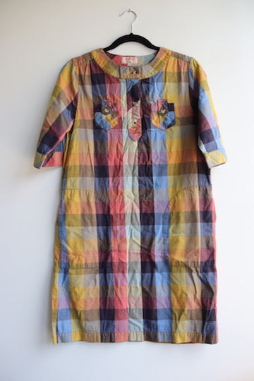 Madras by A. P. C. Checkered Dress