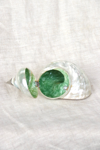 Vintage Shell Trinket Box
