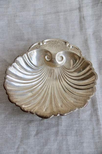 Sterling Silver Shell Dish - three foot