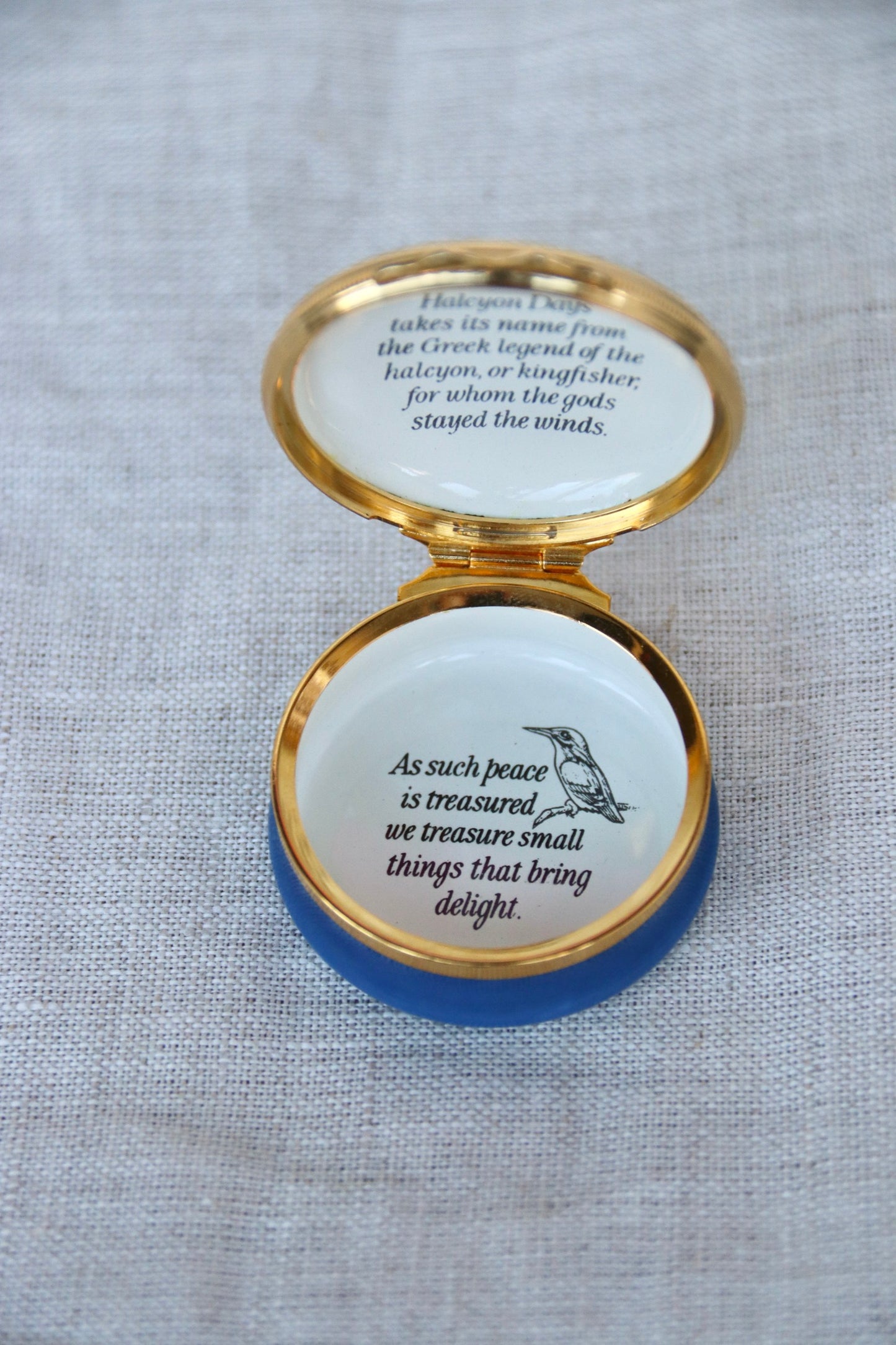 Halcyon Days Enamel Box