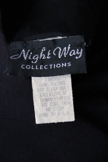 Night Way Black Cutout Dress