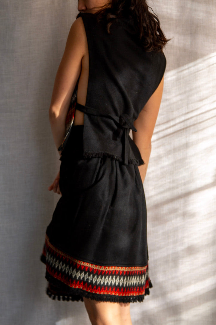 Vintage 60s Petti Wool Skirt Set
