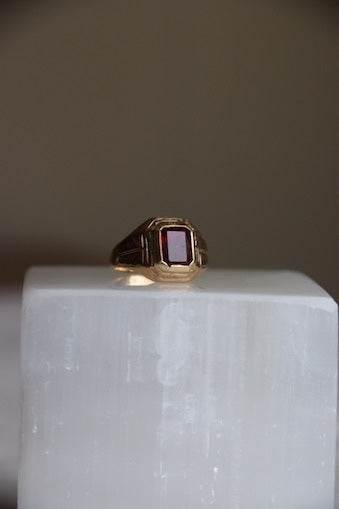 Vintage 10K Ruby Ring