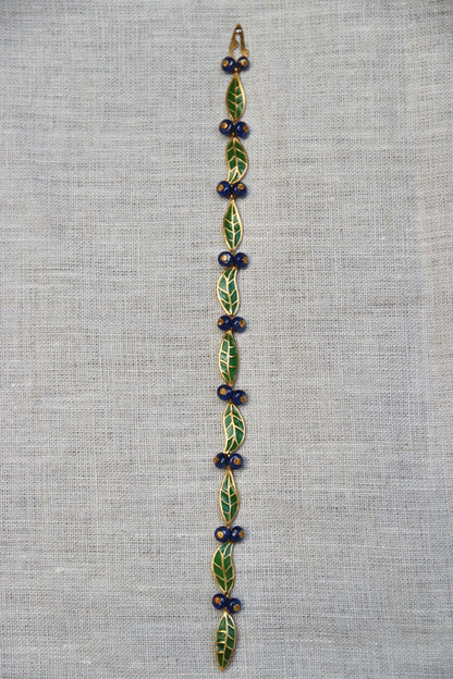T.W. McClelland Sapphire Blueberry Bracelet - 18K Gold