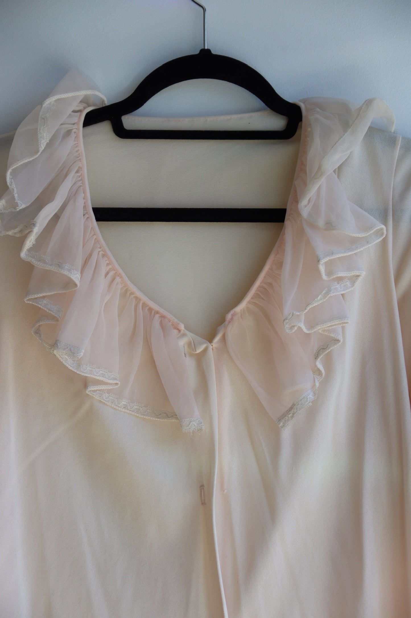 Vintage Ruffle Long Top