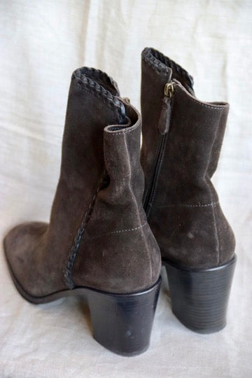 Frye Suede Ankle Boots