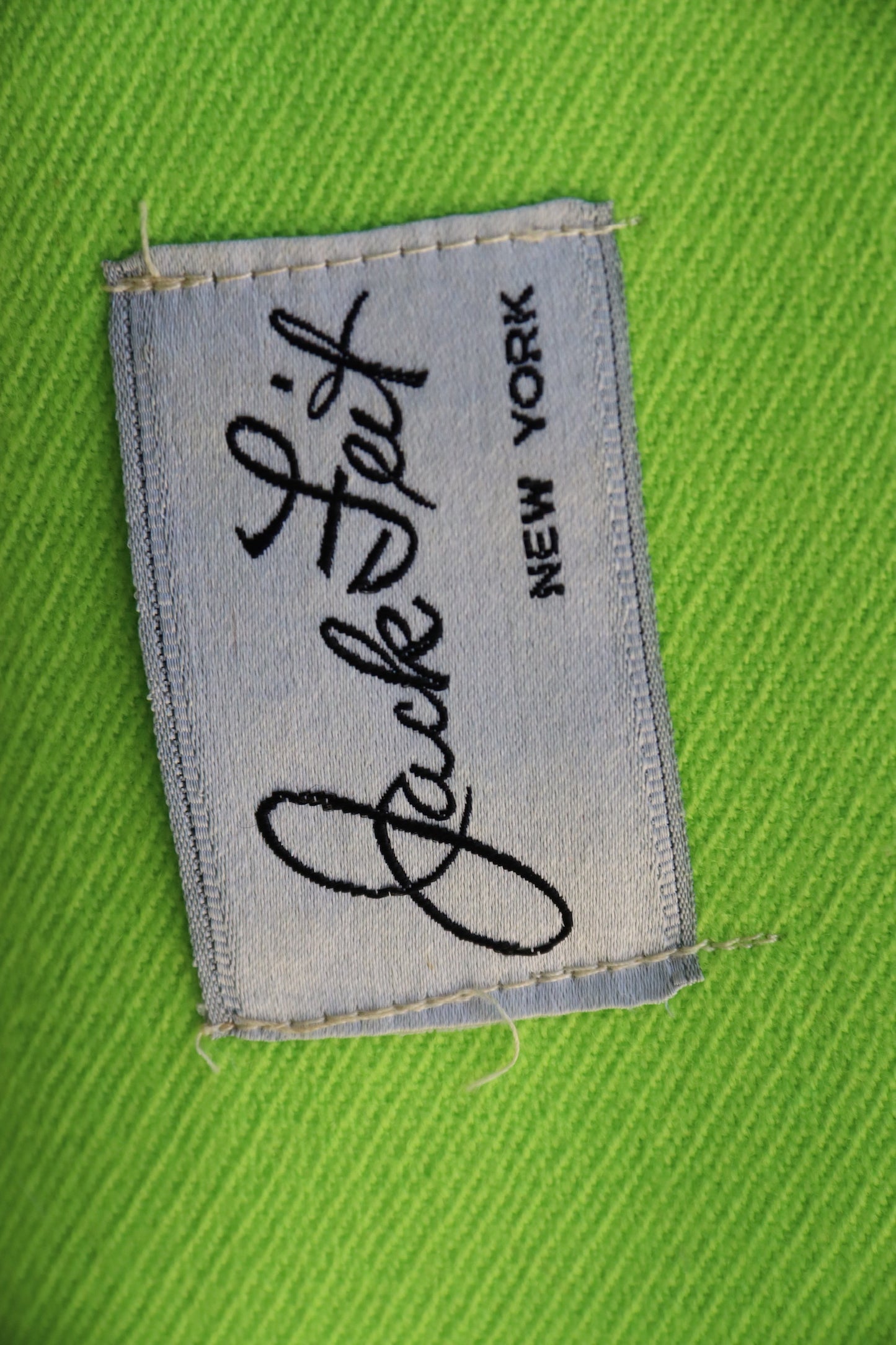 Jack Feit Neon Green Coat