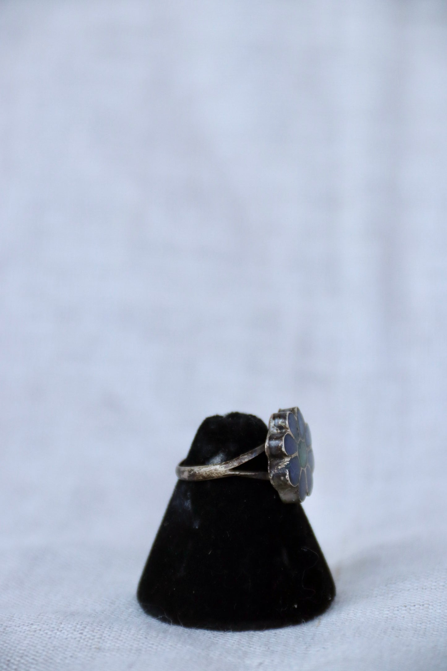 Sterling Silver Flower Ring