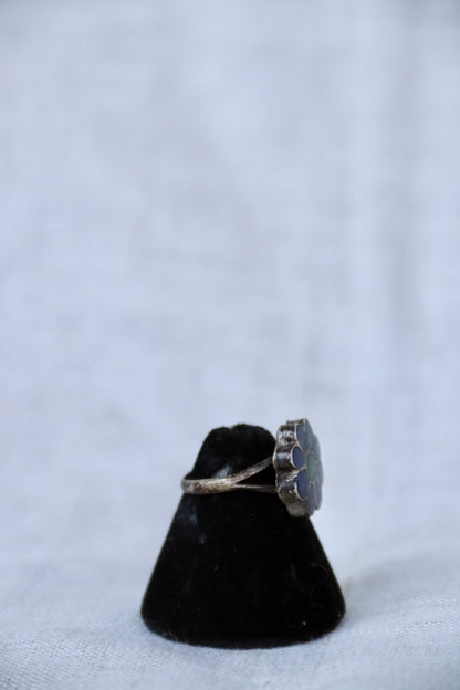 Sterling Silver Flower Ring