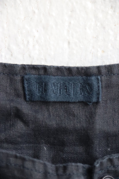 C.P. Shades Black Linen Dress