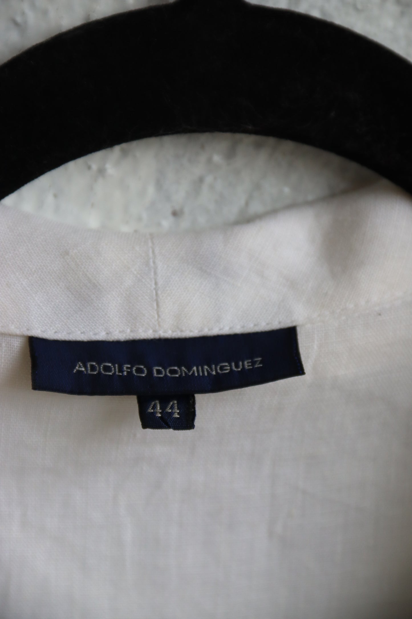 Aldofo Domínguez White Linen Top