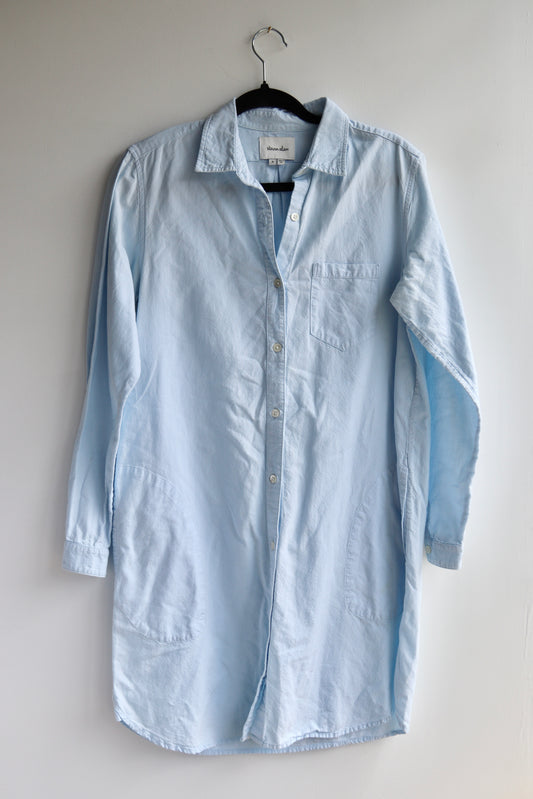 Steven Alan Blue Tunic Dress