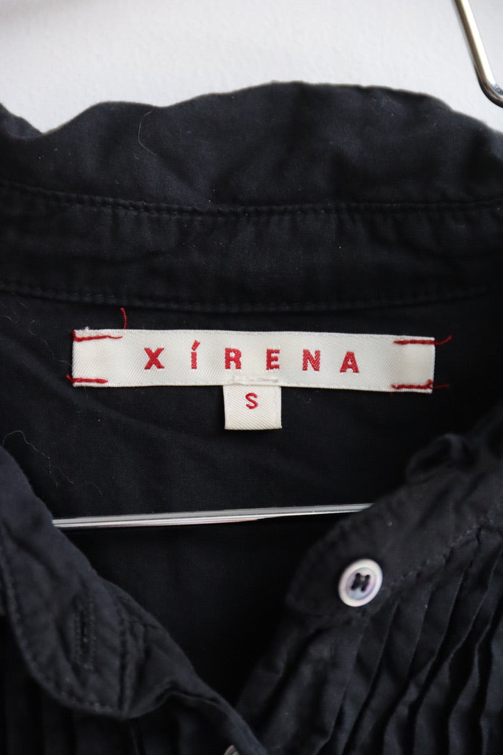 Xirena Black Cotton Top
