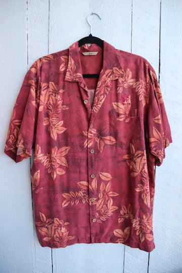 Tommy Bahama Silk Hawaiian Shirt