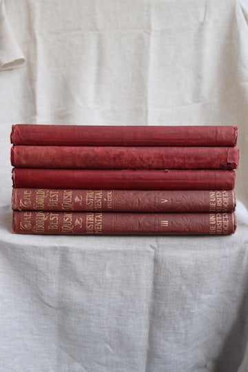 Antique Set of 5 The World's Best Music Books