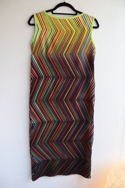 Issey Miyake Neon Dress