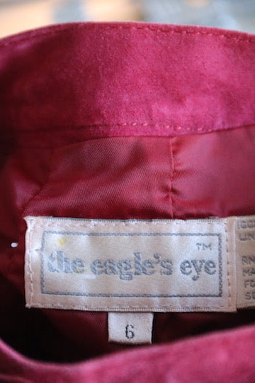 The Eagle’s Eye Red Leather Pants
