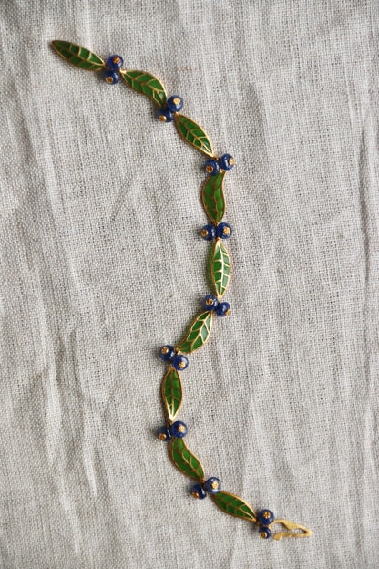 T.W. McClelland Sapphire Blueberry Bracelet - 18K Gold