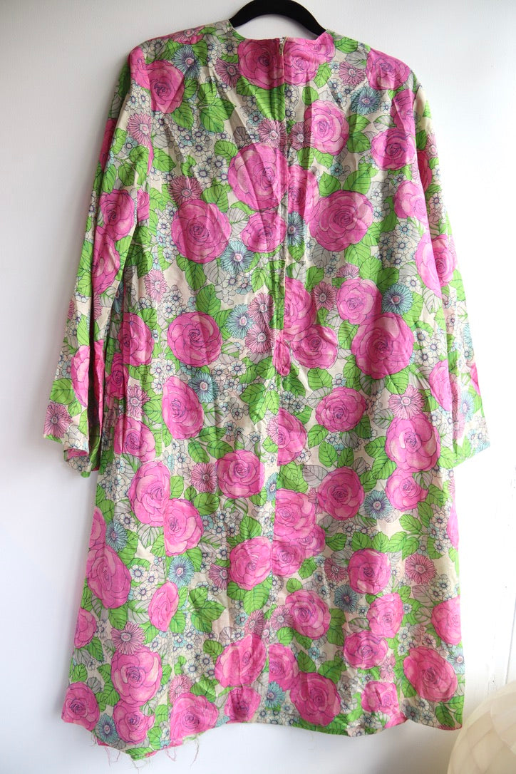 Vintage Aunt Abigails Attic Floral Dress