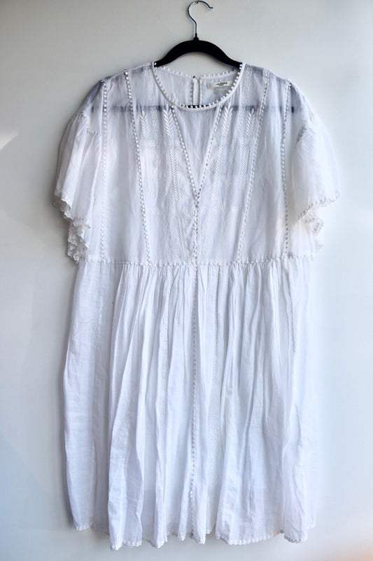 Isabel Marant Etoile "Annaelle" White Dress