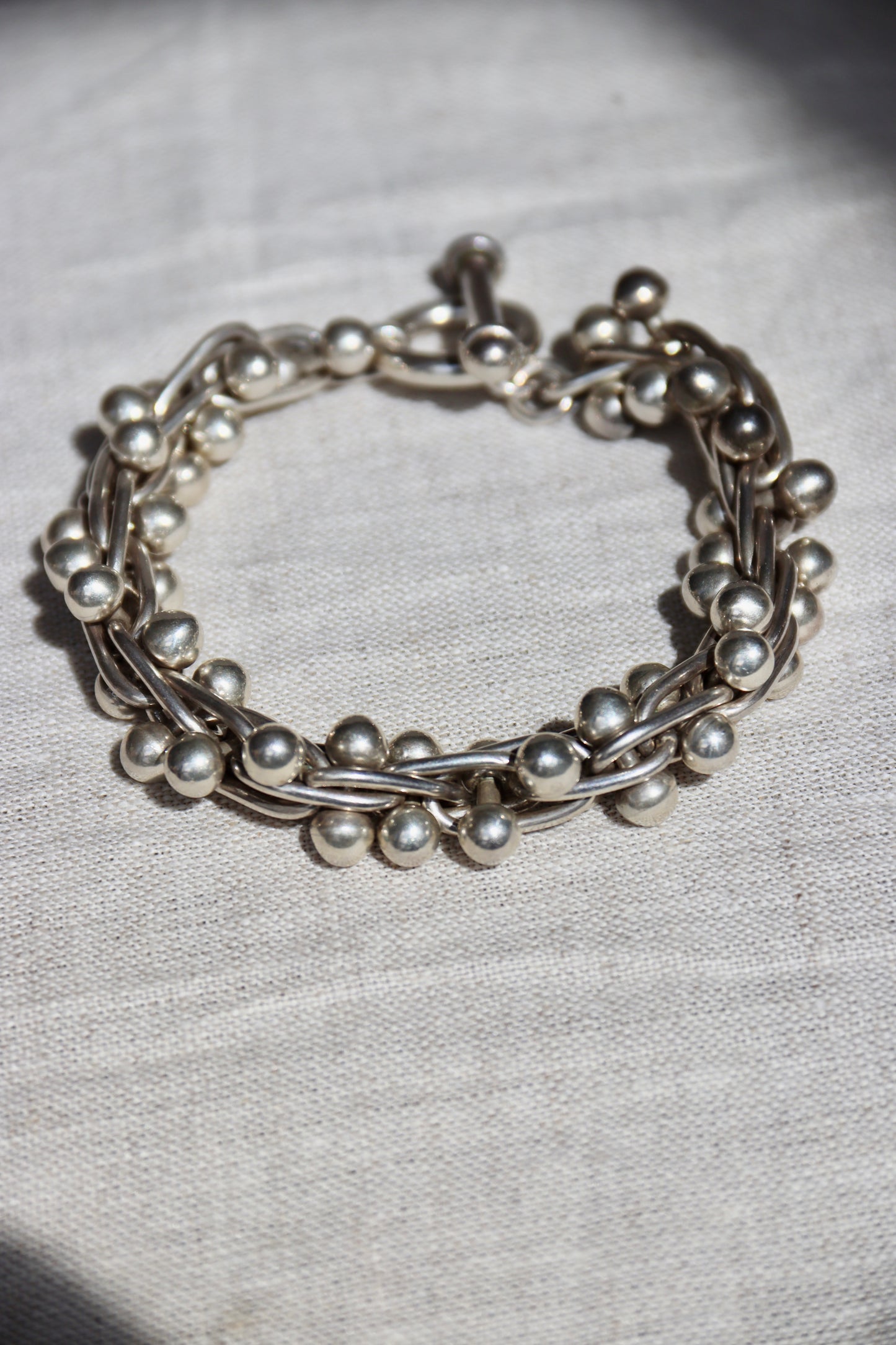 Silpada "DNA" Sterling Silver Bracelet