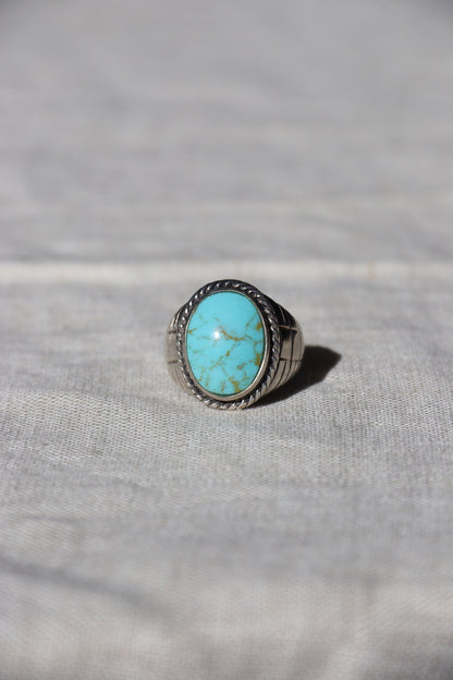Sterling Silver and Turquoise Ring