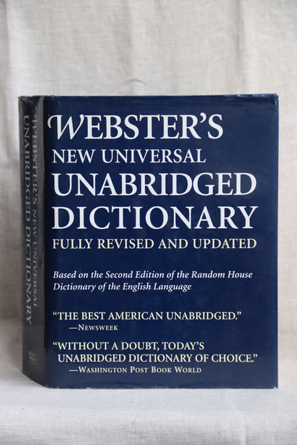 Websters Unabridged Dictionary - Revised