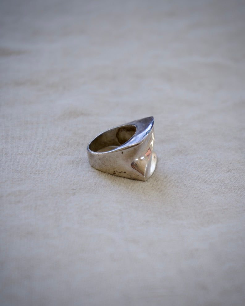 Sterling Silver Wave Ring