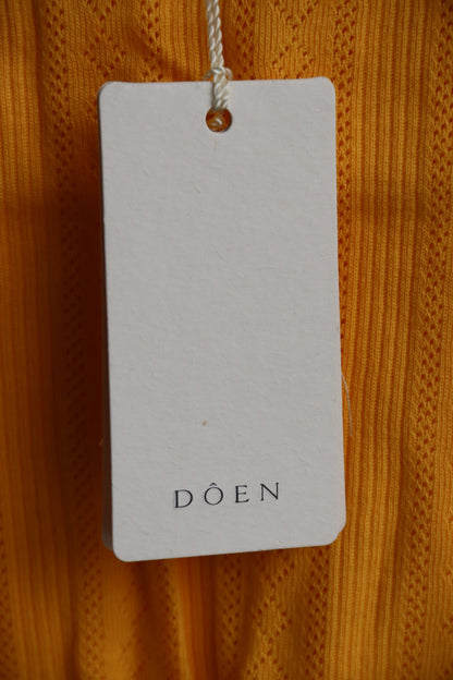 Doen NWT Shae Yellow Tank Top