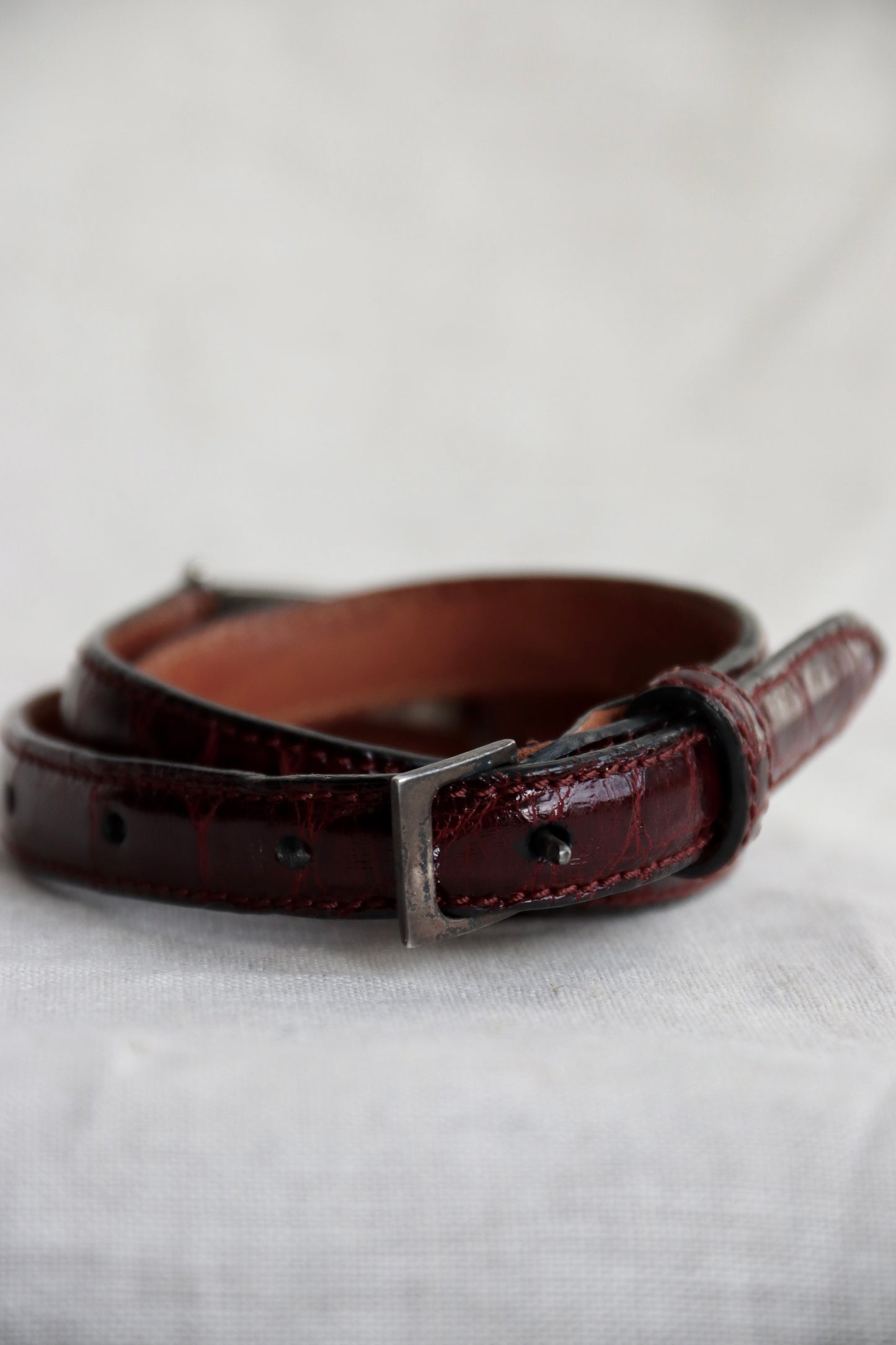 Ralph Lauren Alligator Leather Belt