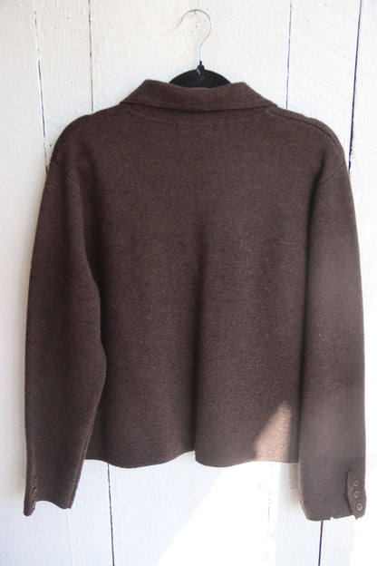 Valerie Stevens Brown Wool Sweater