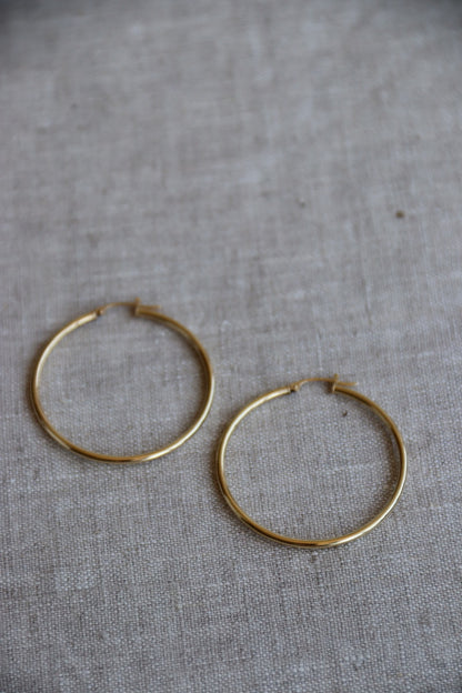 14k Hoop Earrings