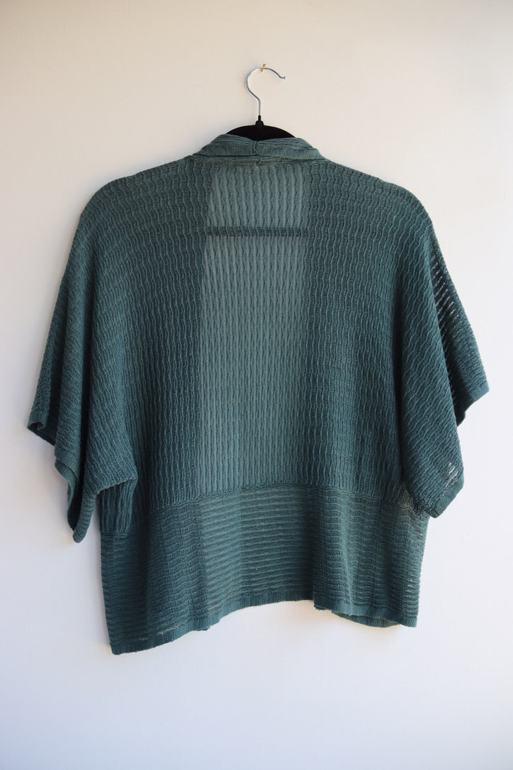 Eileen Fisher "dragonfly" Knit Cardigan Top