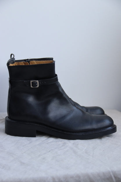 Coach Black Leather Boots - 10