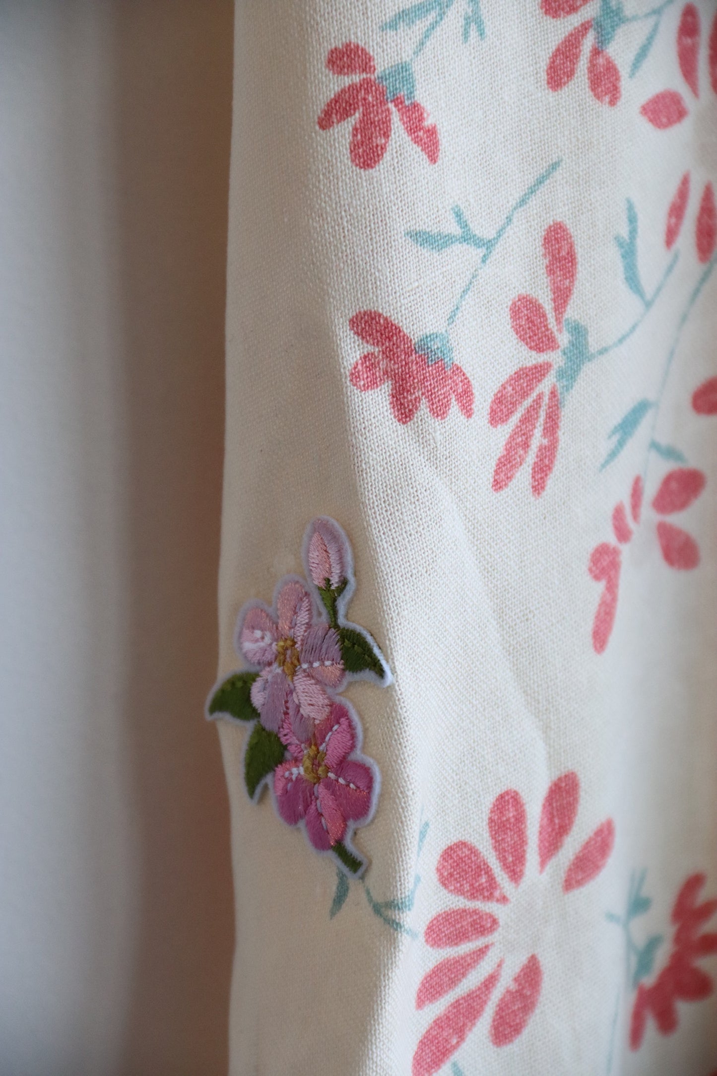 Silk Floral Dress