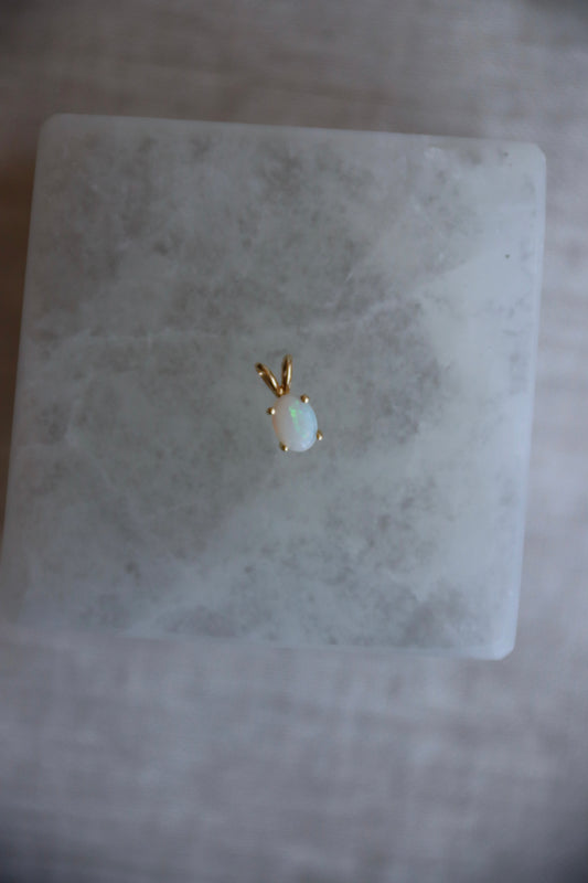 Opal Pendant - 14k