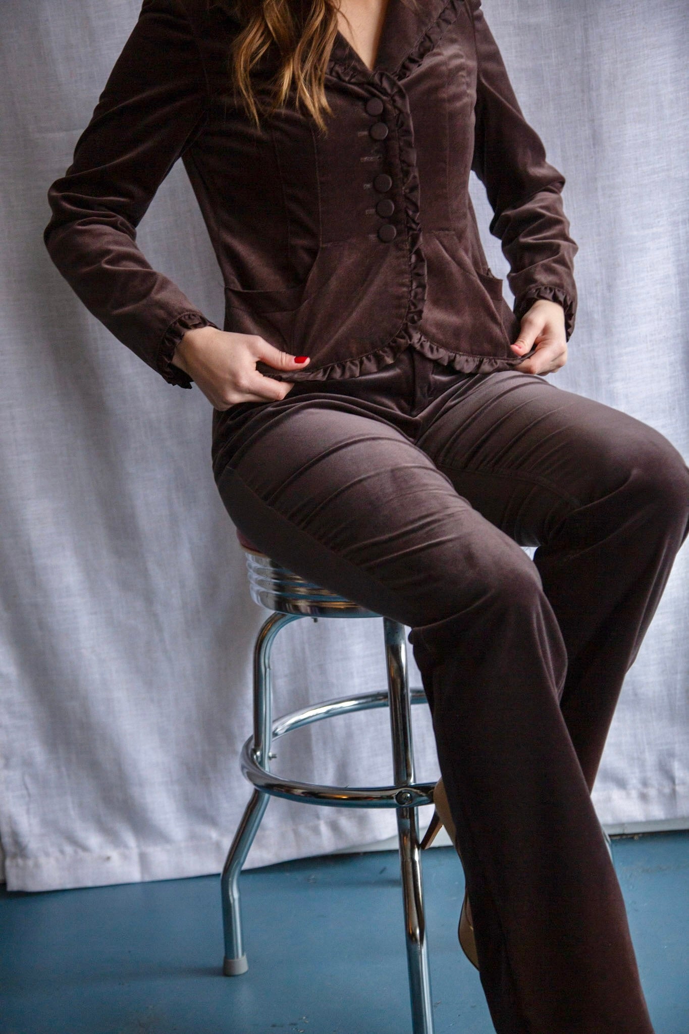 Doncaster Brown Jacket and Pant Set