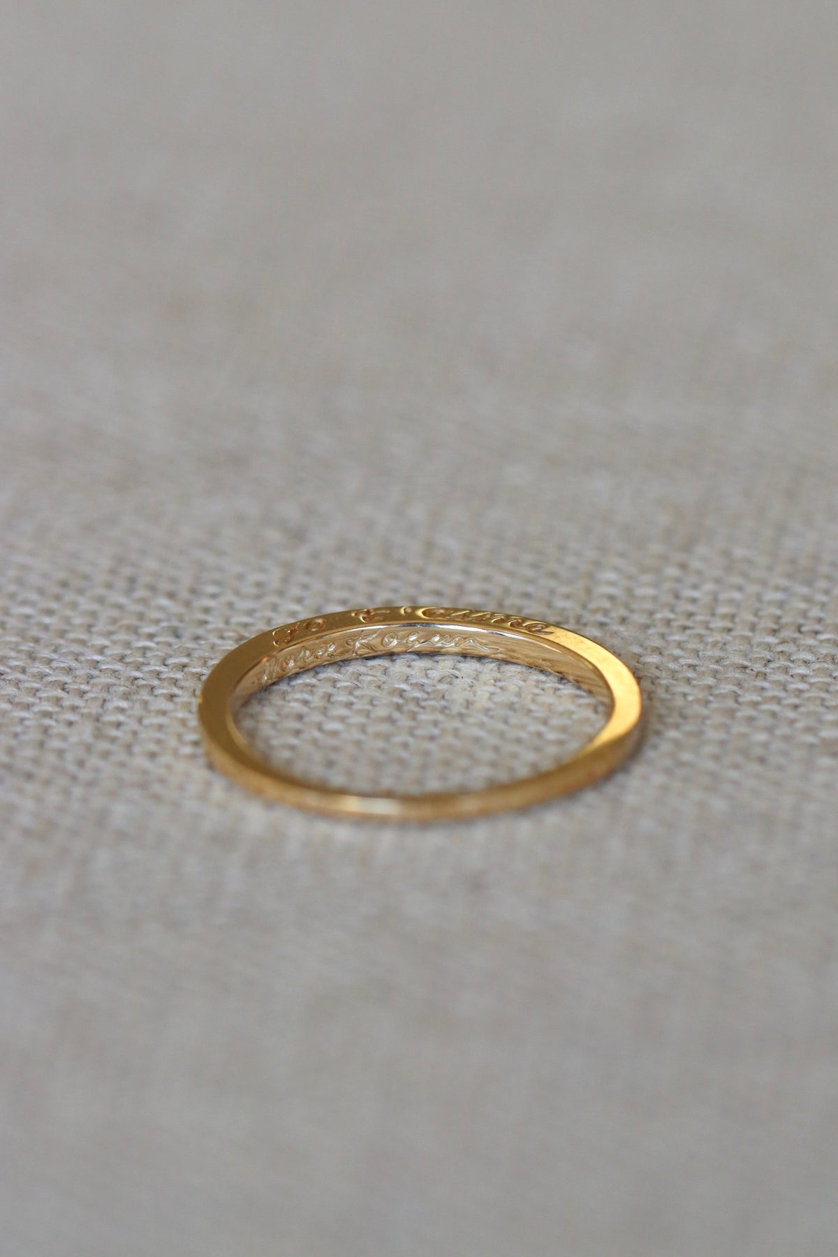 Nora Kogan "Je T'aime" Ring - 14k