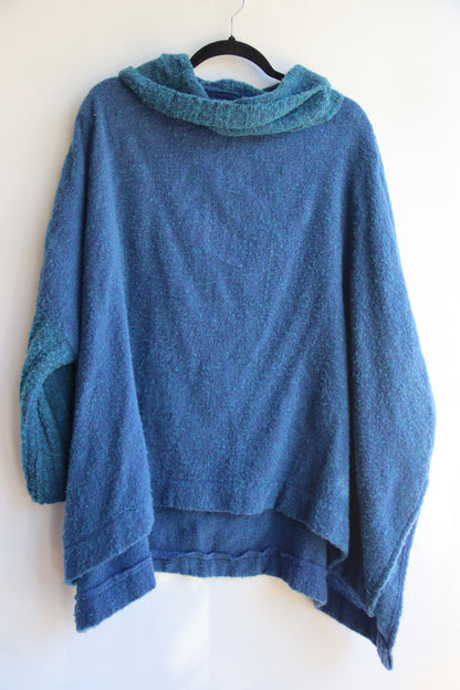 Kerry Woollen Mills Blue Sweater