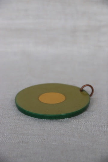 Green and Yellow Pendant