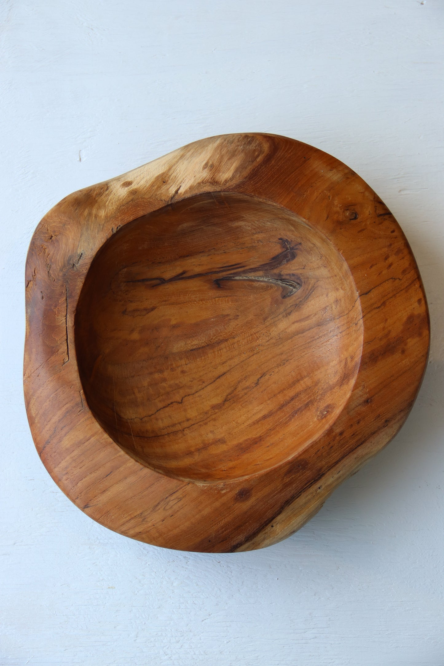 Carved Wood Bowl