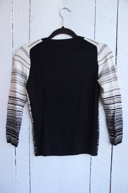 Diane von Furstenberg Black and White Sweater