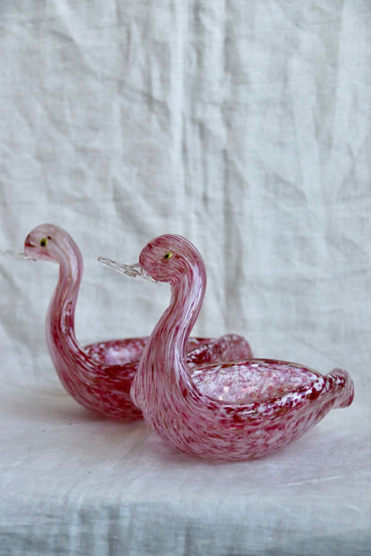 Pair of Bird Bowls