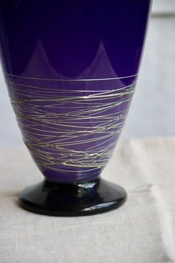 Purple Glass Vase