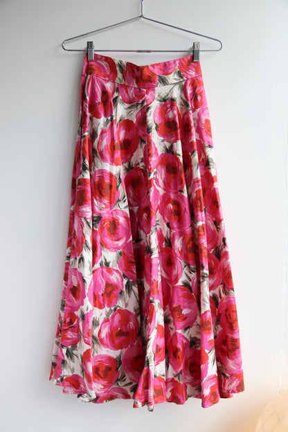 Charlotte Neuville Floral Skirt