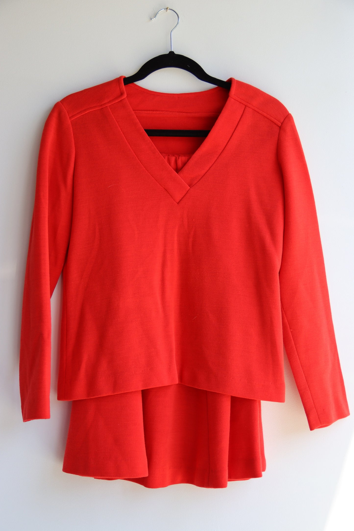 Vintage Red Skirt and Top Set