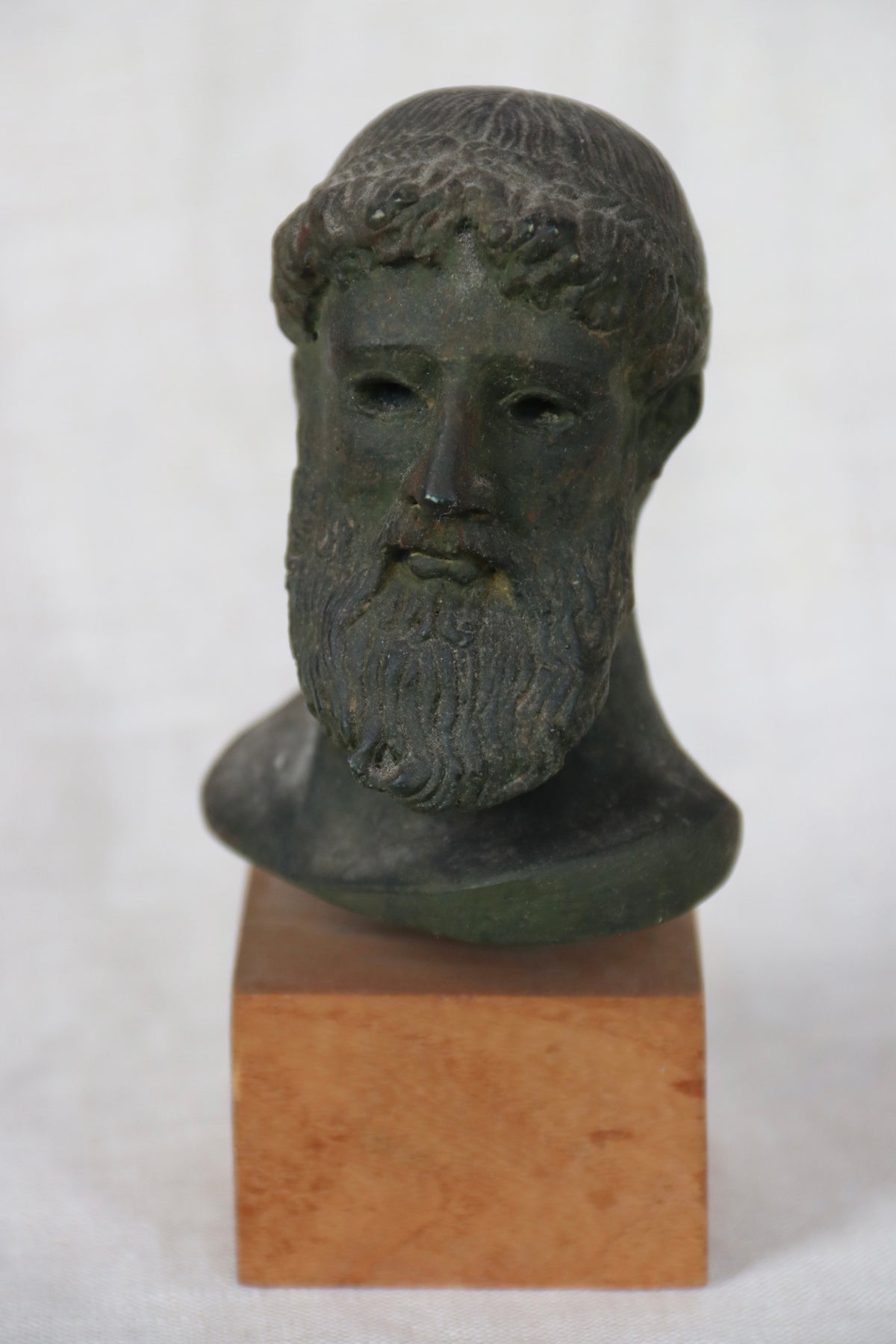 mini bust of Poseidon of Artemision
