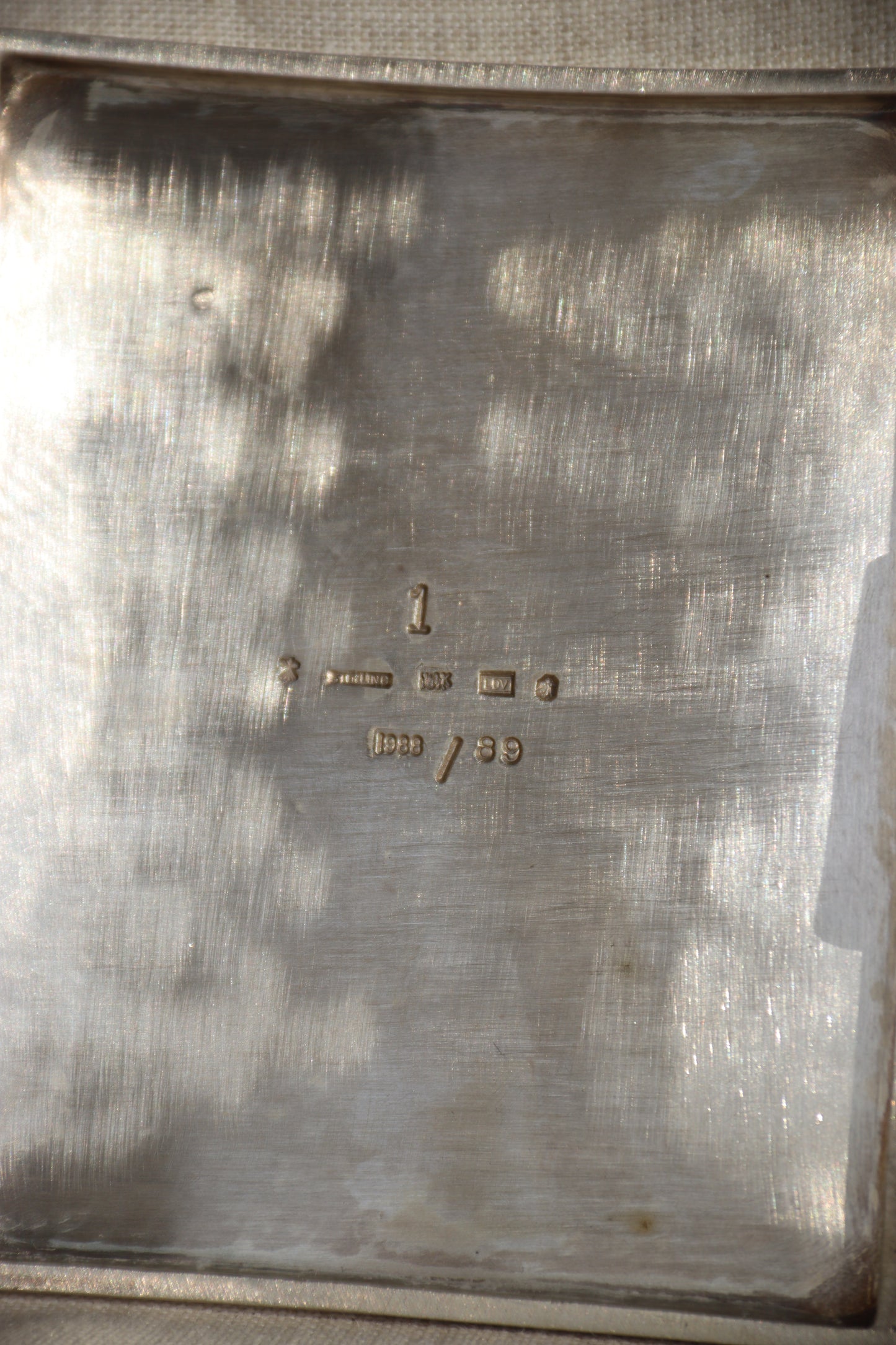 Laurence De Vries Large Sterling Silver Belt Buckle