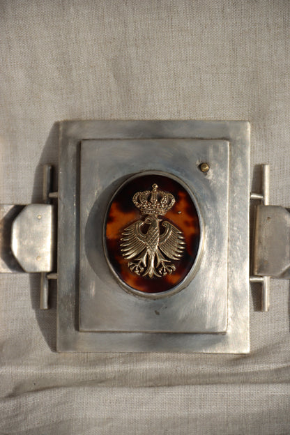 Laurence De Vries Large Sterling Silver Belt Buckle